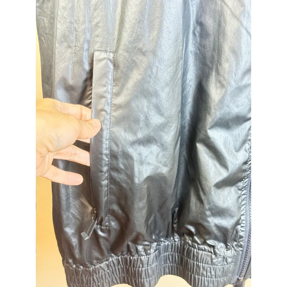 Sean John Mens Windbreaker Shacket size 3XLT Colorblock Full Zip Lined Mesh